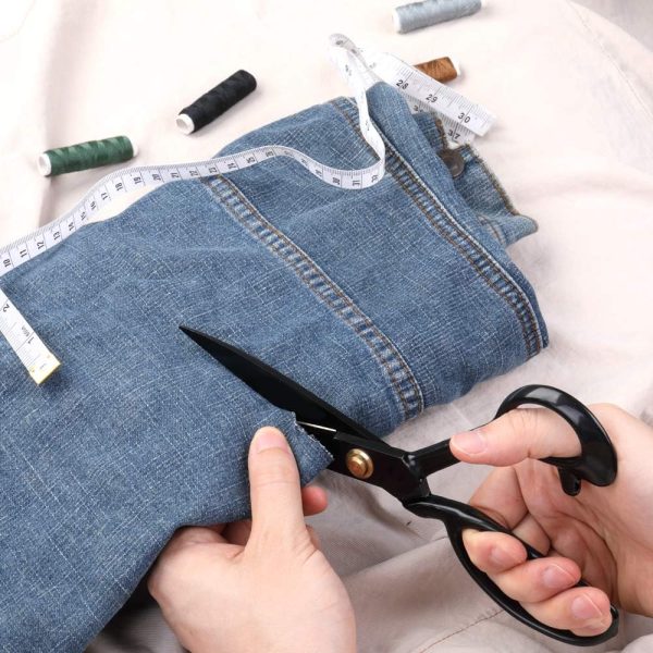 Professional Tailor Scissors 10 inch - Heavy Duty Sewing Fabric Scissors for Leather Cutting Industrial Sharp Shears Home Office Artists Students Tailors Dressmakers - Image 3