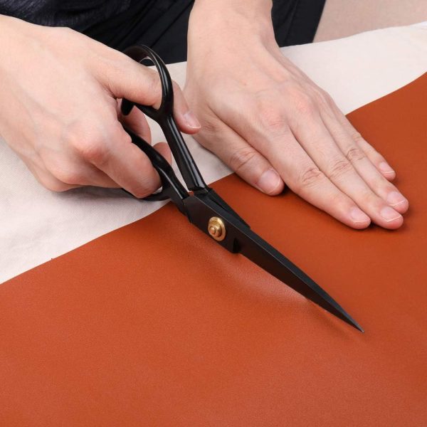 Professional Tailor Scissors 10 inch - Heavy Duty Sewing Fabric Scissors for Leather Cutting Industrial Sharp Shears Home Office Artists Students Tailors Dressmakers - Image 4